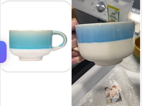Customer photo review of Lagoon Mug 16oz