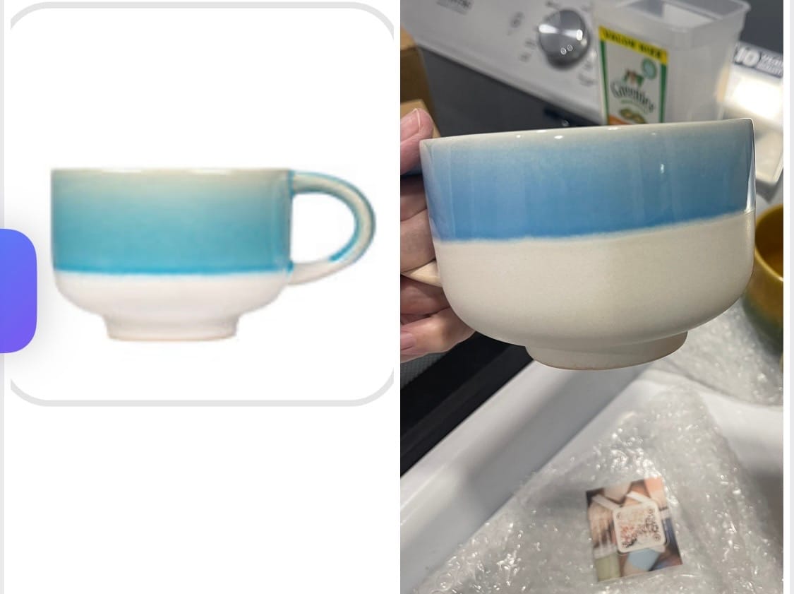 Customer photo review of Lagoon Mug 16oz