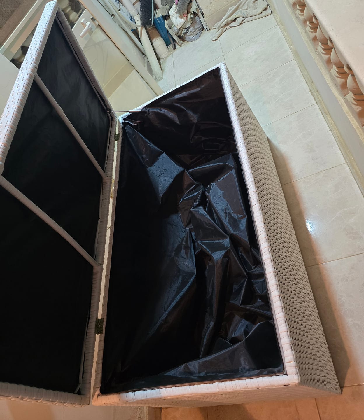 Customer photo review of Sofa with cabinet