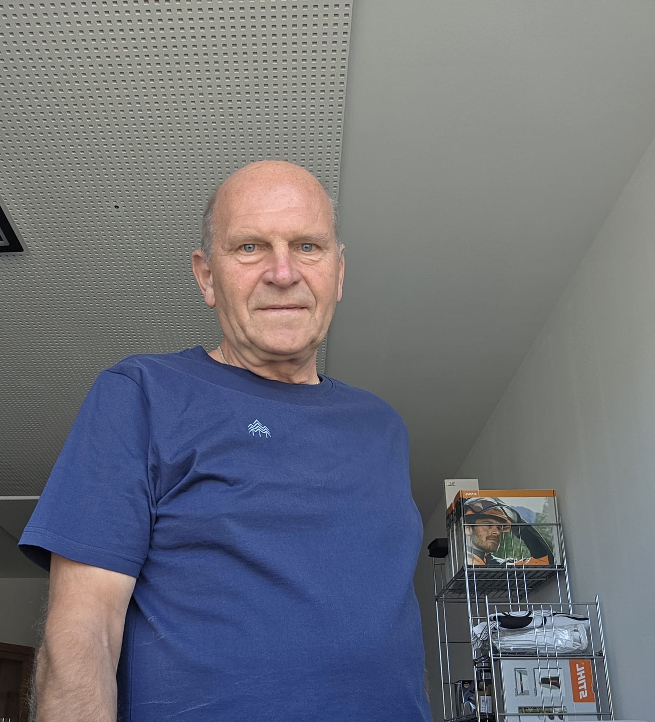 Customer photo review of Offline im Wald  - Bio Herren Shirt