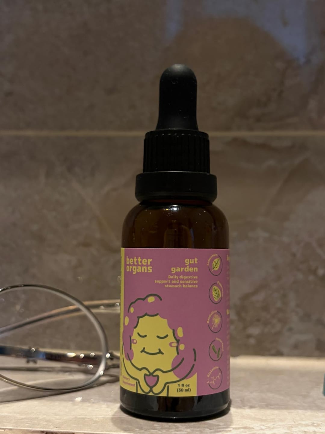 Customer photo review of Gut Garden | Daily Liquid Digestive Support & Sensitive Stomach Balance