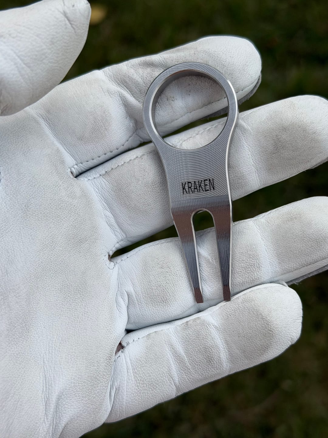 Customer photo review of ⚜️ THE SIGNET — Stainless Steel Pitch Tool