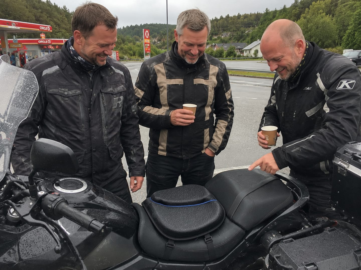 Customer photo review of 100% Gel Rider Cushion
