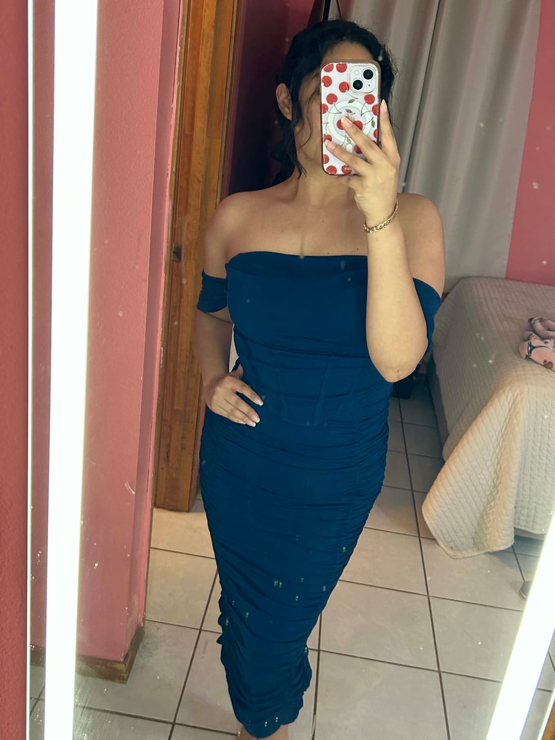 Customer photo review of Scarlett Midi Dress