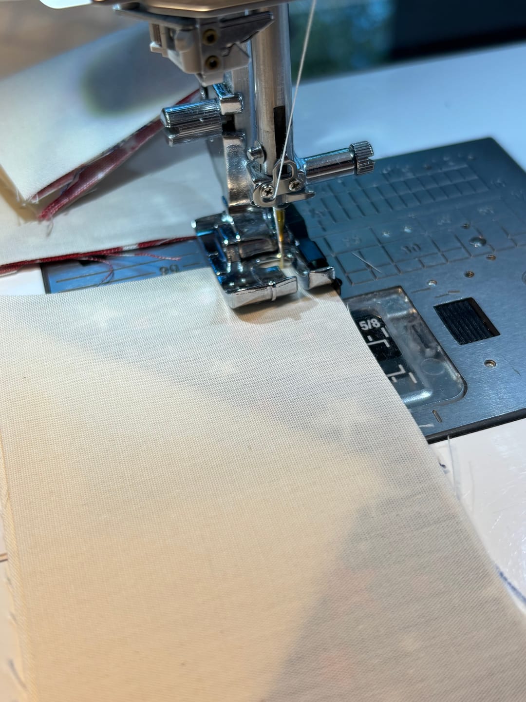 Customer photo review of 1/4" Seam Foot (O), Janome #859814001