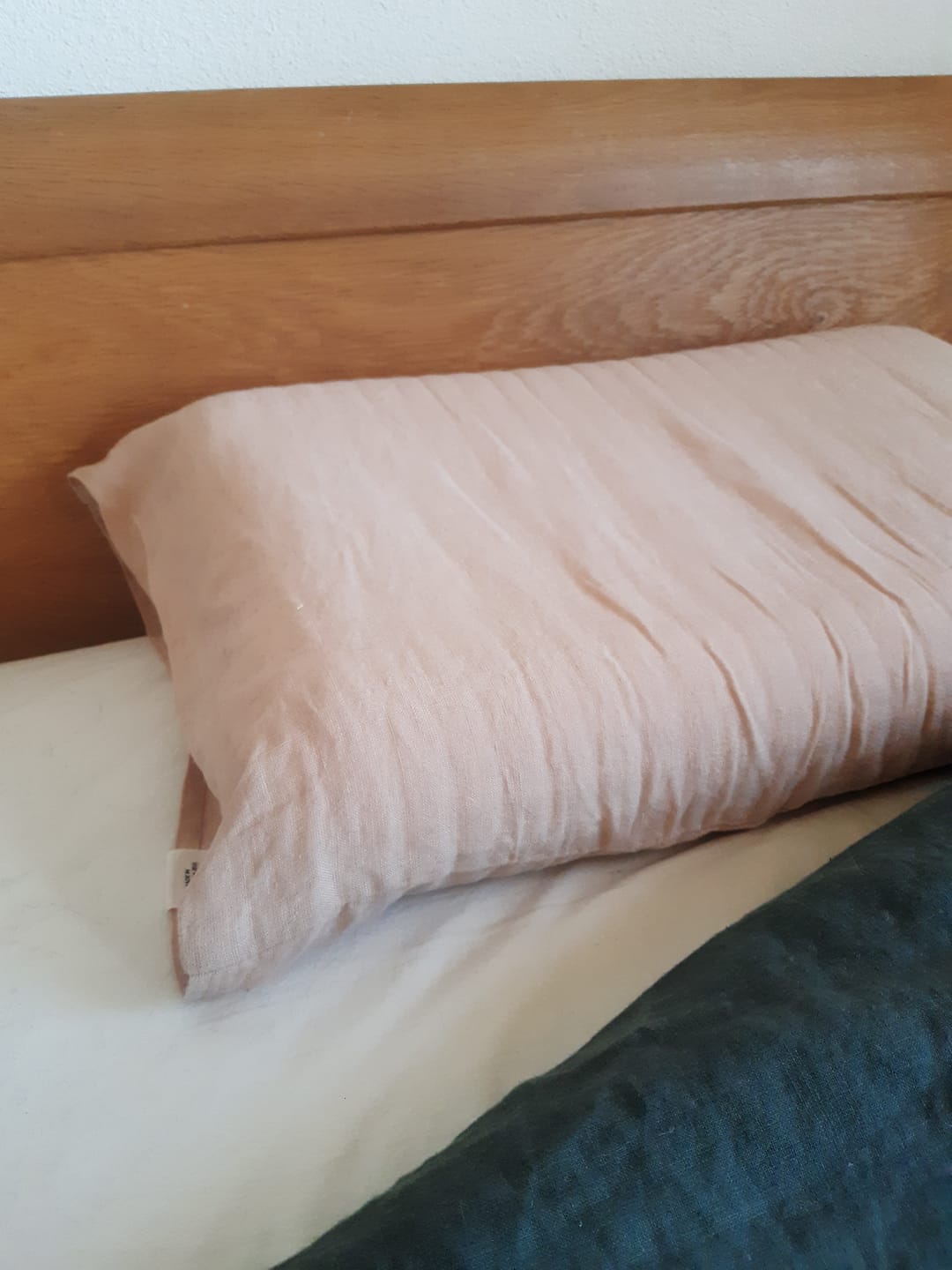 Customer photo review of Leinen-Kopfkissenbezug, Portobello