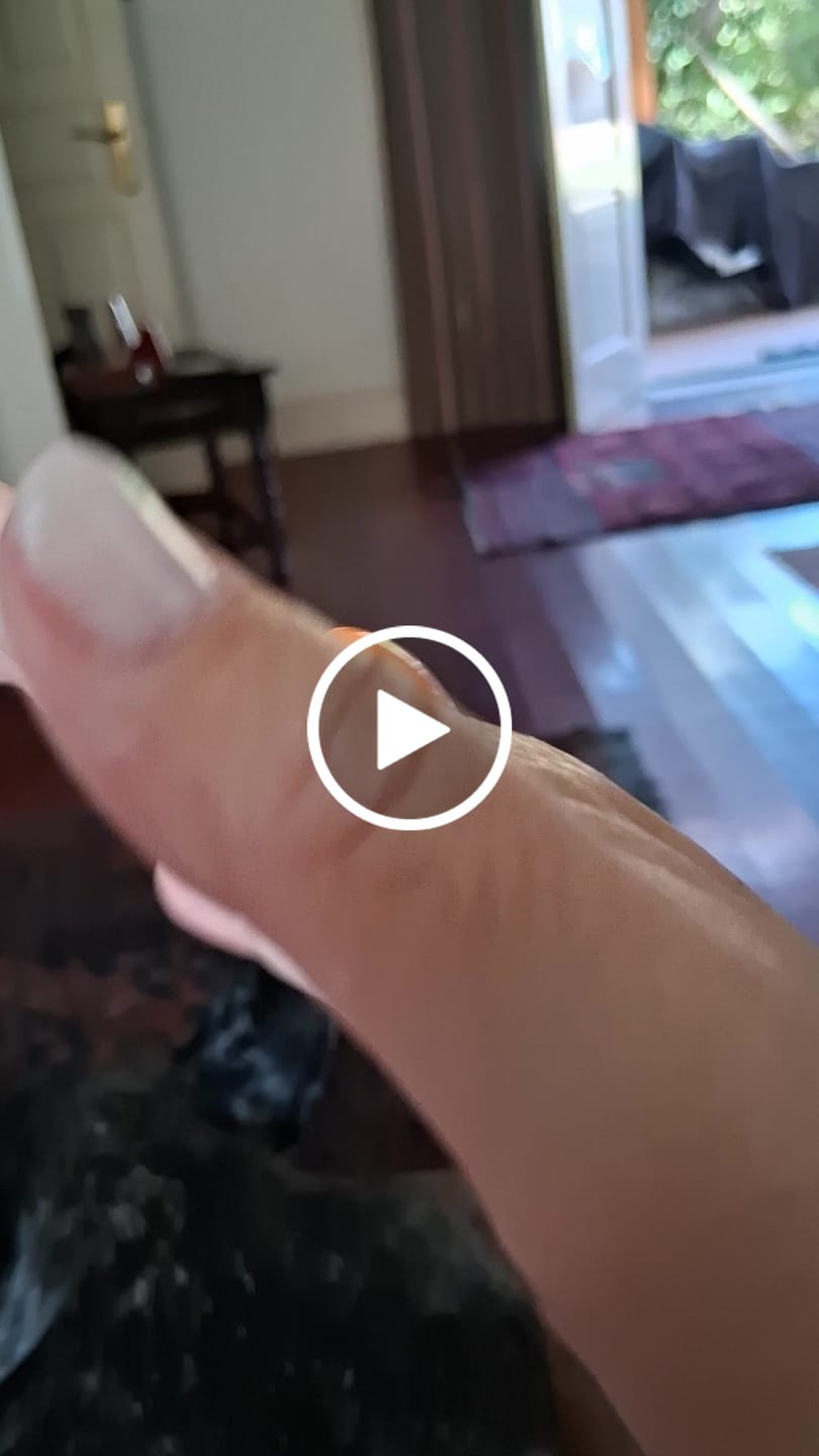 Customer video review of Lava Drop SS Enamel Ring