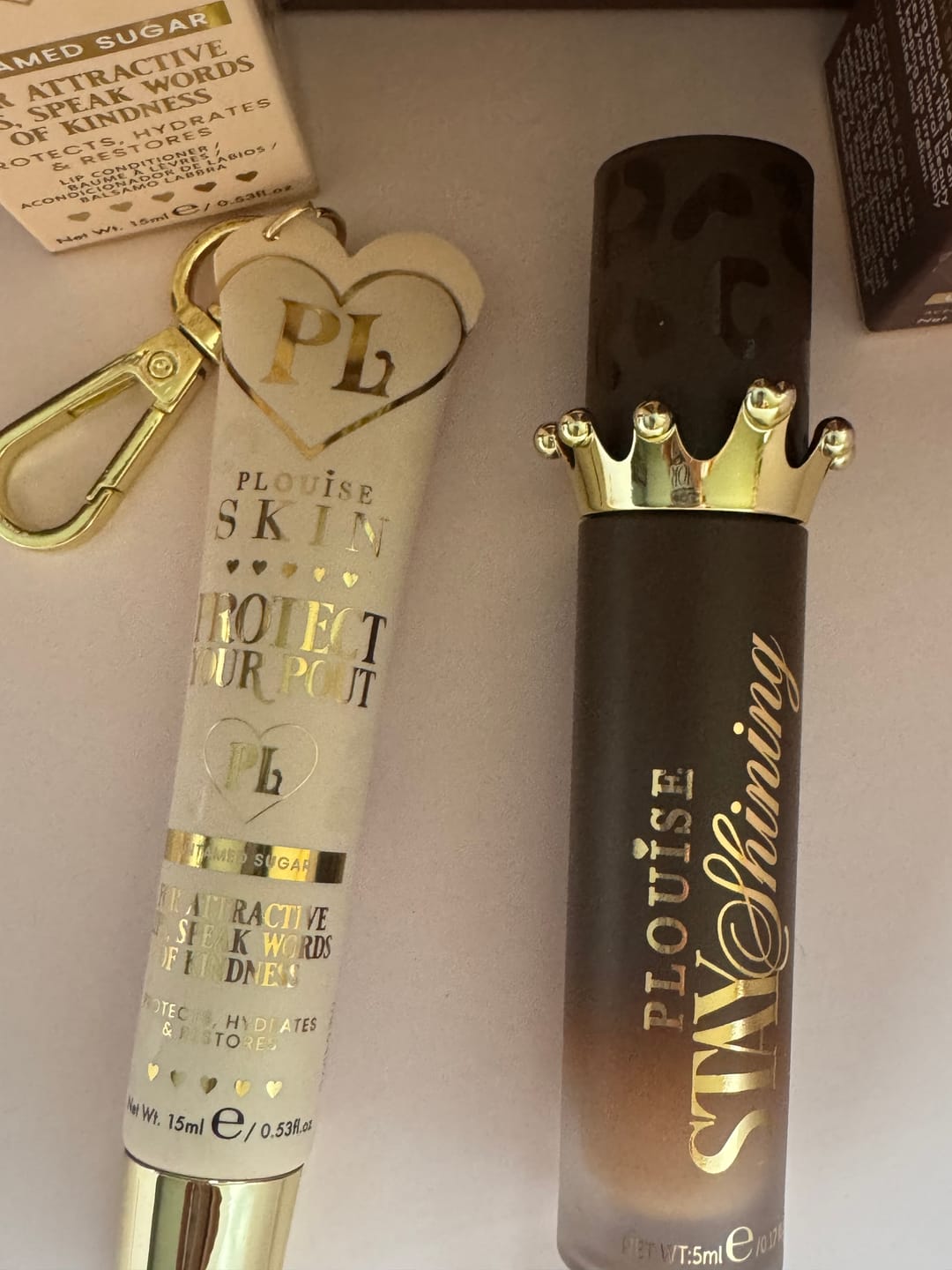 Customer photo review of Cheetah Bad Bitch Energy Lip Conditioner & Lip Oil Duo