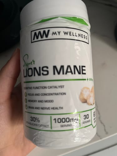 Customer photo review of My Wellness Super Lions Mane 60 veggie caps
