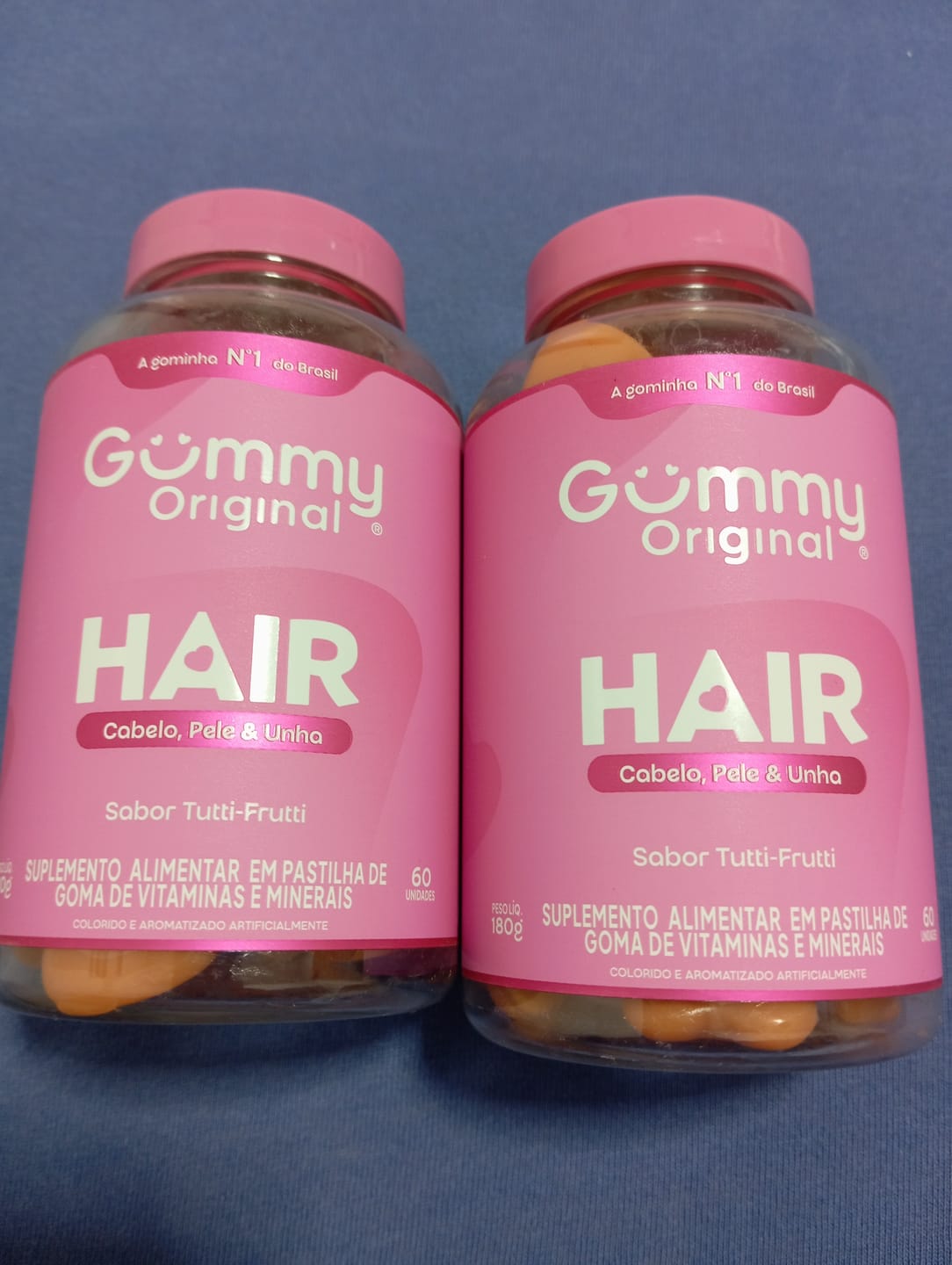 Customer photo review of Gummy Hair® - Tutti-Frutti 180 g