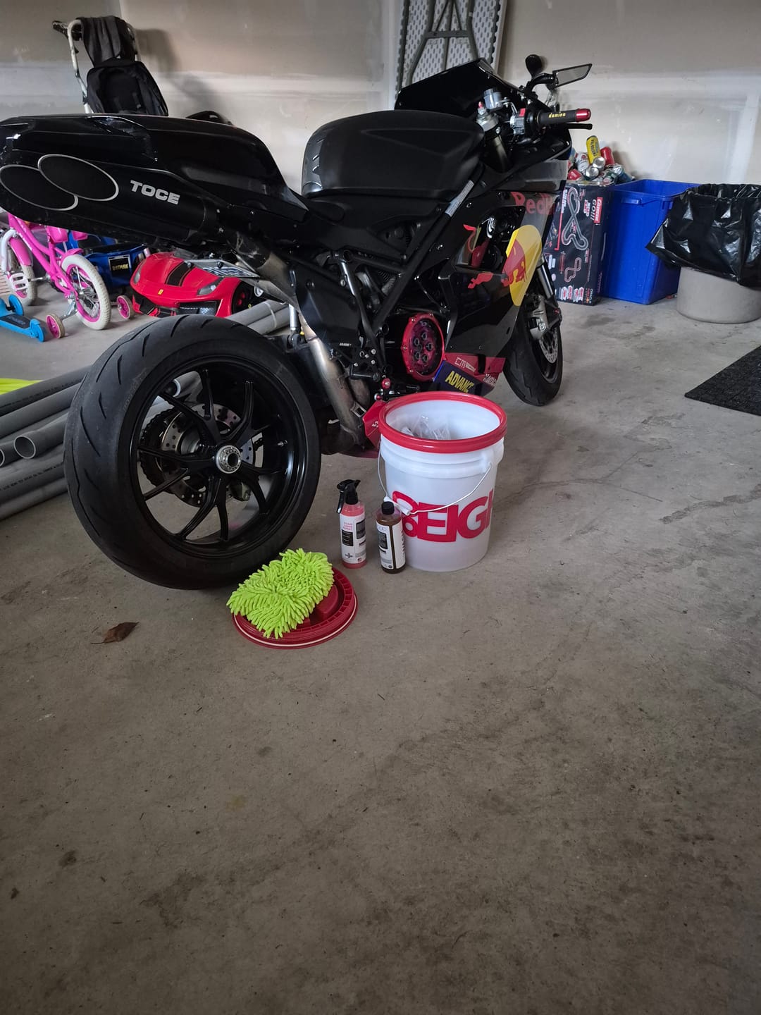 Customer photo review of 80Eighty® +Soap Platinum Bucket Bundle