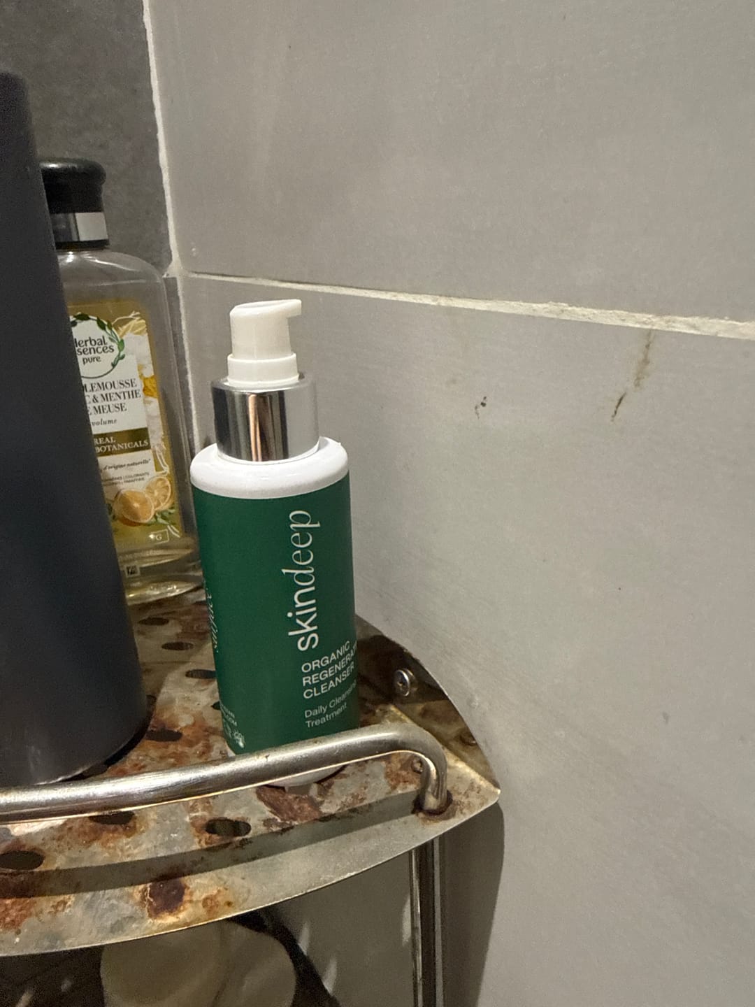 Customer photo review of ORGANIC REGENERATING FACE WASH - Daily Cleansing Treatment