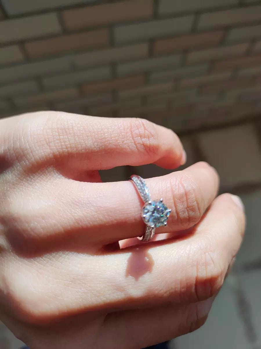 Customer photo review of Aria Ring