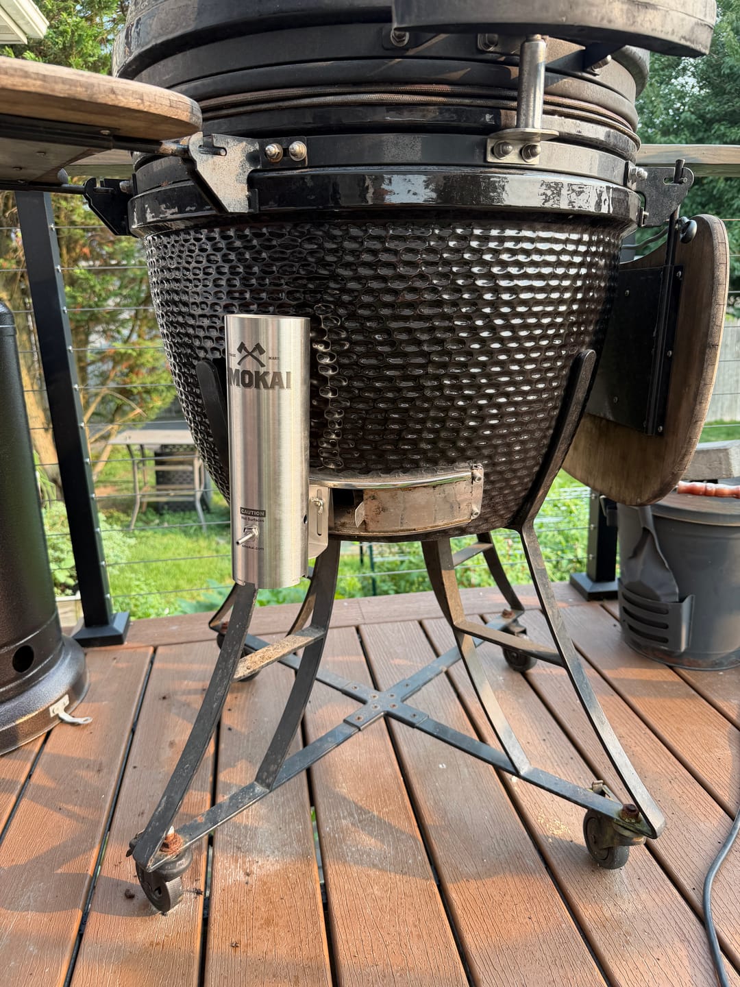 Customer photo review of Smokai Ceramic Grill Starter Kit