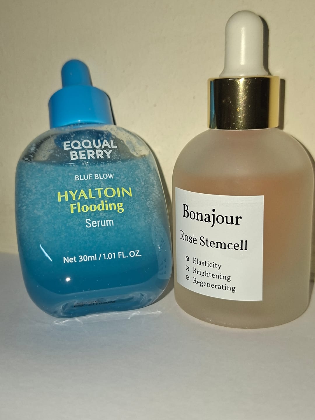 Customer photo review of EQQUALBERRY Hyaltoin Flooding Serum 30ml