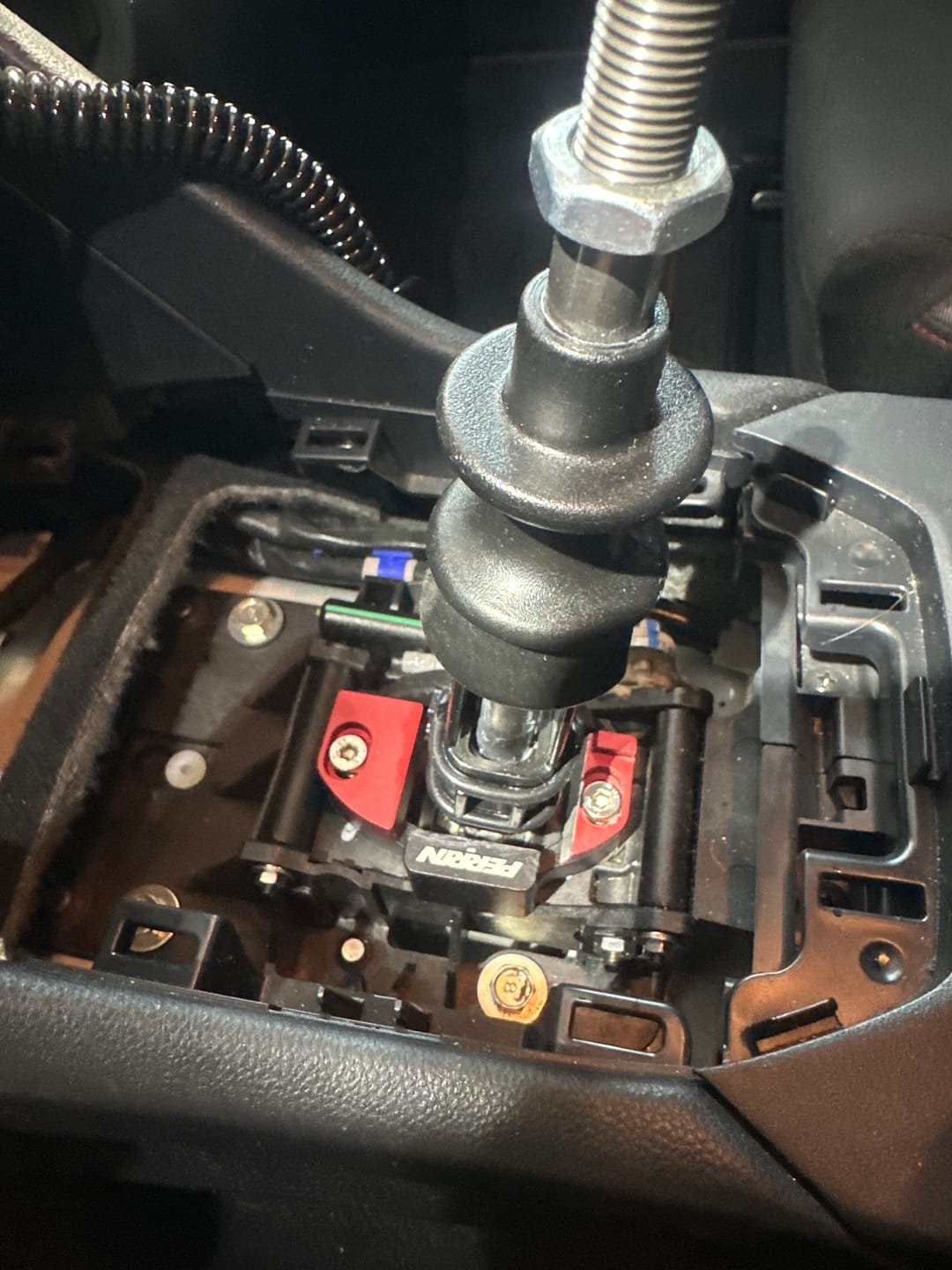 Customer photo review of Super Shifter Stop for 2018-2026 WRX with OEM Shifter