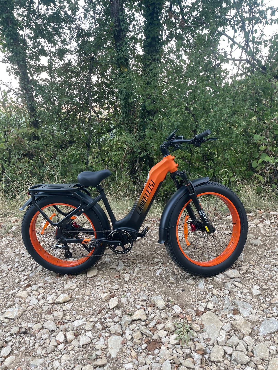 Customer photo review of Lankeleisi MG600 Plus 26" Fat Bike 960Wh All Terrain SUV E-Bike with Switchable Sensor 48V 20Ah Battery