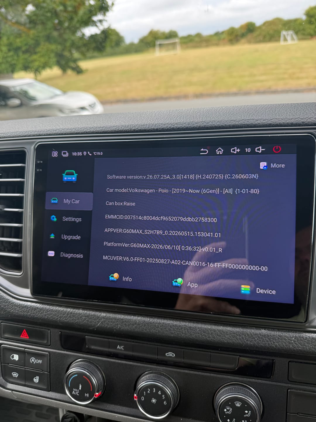 Customer photo review of VW Crafter/MAN TGE 2017-2023 Wireless Apple CarPlay Upgrade Kit