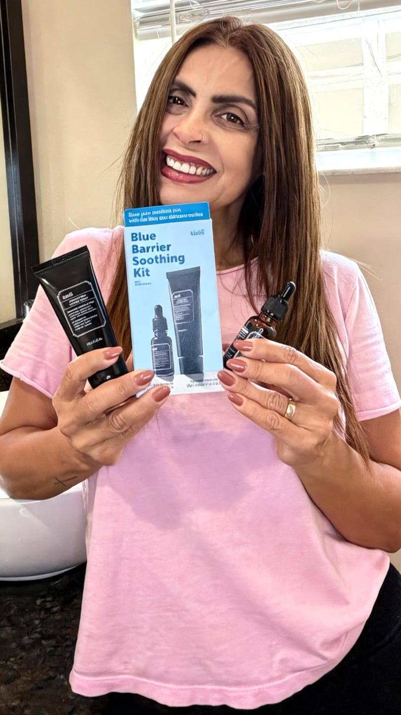Customer photo review of Midnight Blue Barrier Kit (2.78 Fl Oz (Pack of 1))