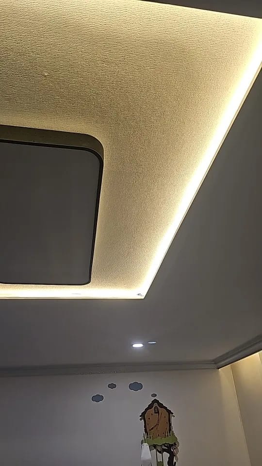 Customer photo review of Recessed Flat LED Silicone Strip Light, Indoor Outdoor Step Lighting
