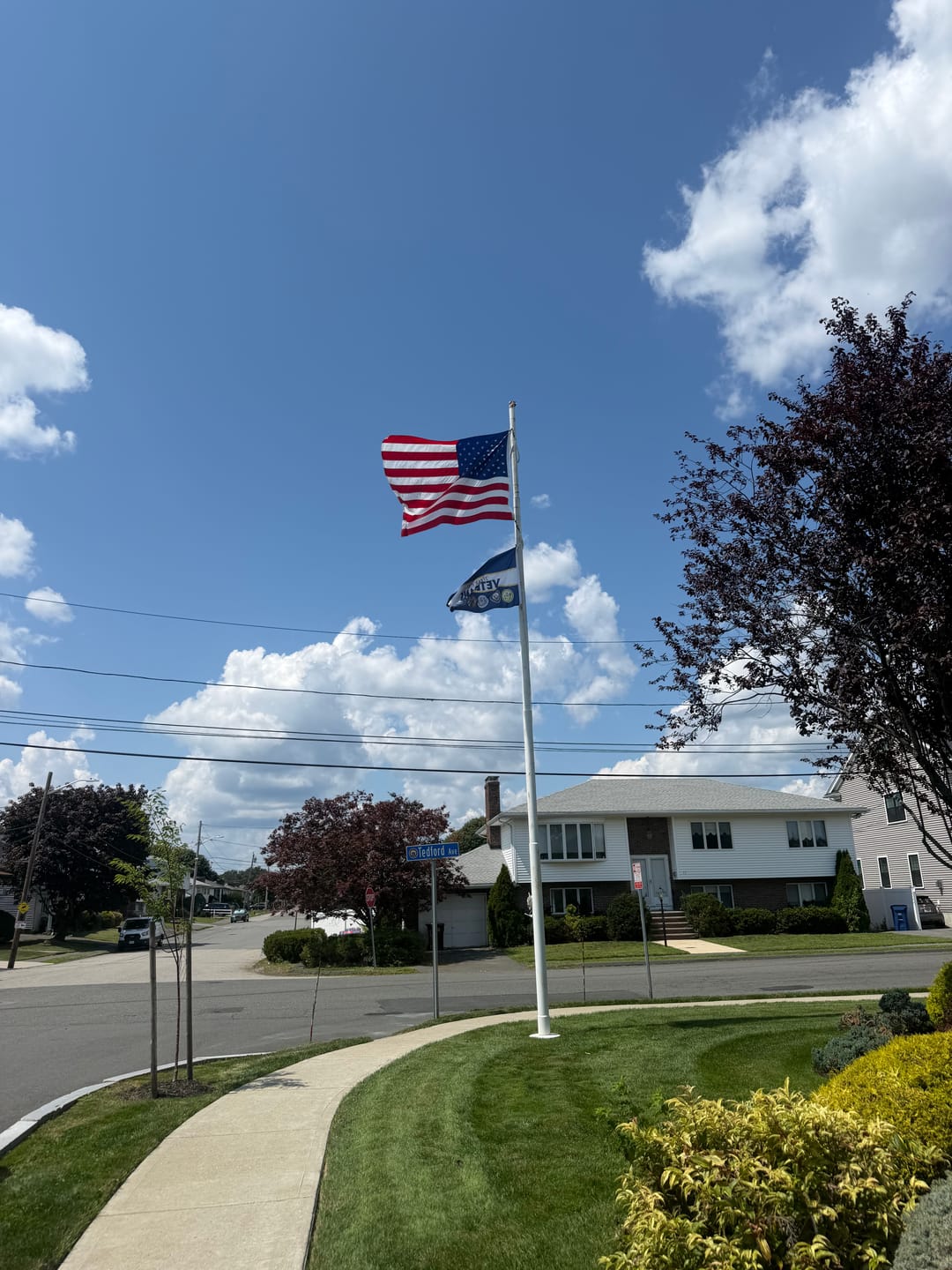 Customer photo review of 5' x 8' American Flag