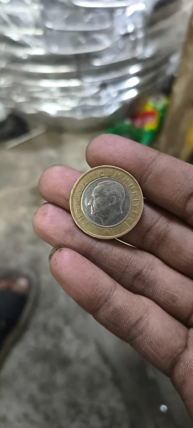 Customer photo review of Turkey Coin Turkish 1 Lira | President Mustafa Kemal Ataturk | Moon Star | KM1244 | 2009 - 2021