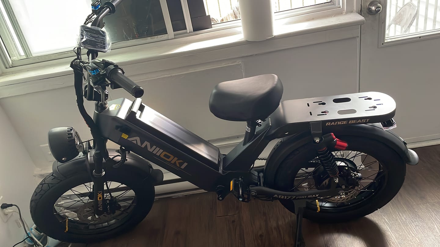 Customer photo review of AQ177 Pro Max eBike