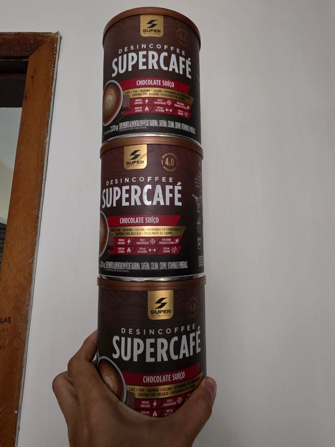 Customer photo review of Supercafé Chocolate Suíço