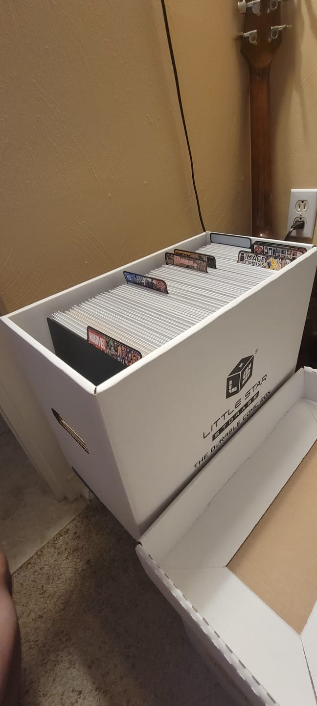 Customer photo review of Short Comic Box - 3 Pack