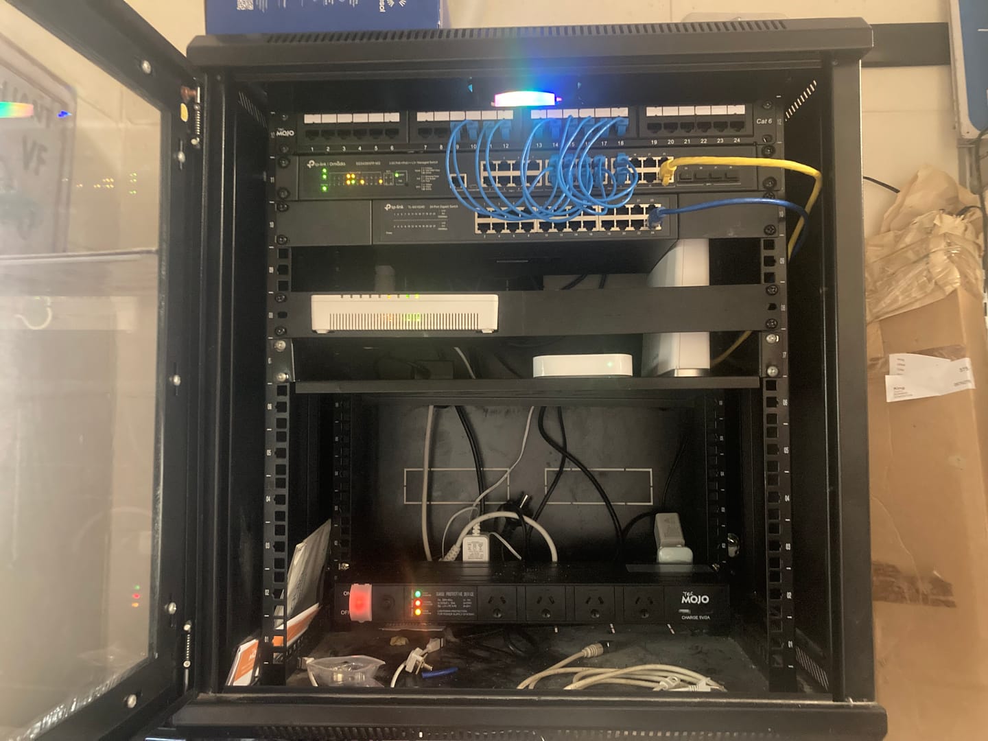 Customer photo review of NBN Fibre NTD Rack Mount (Modular)