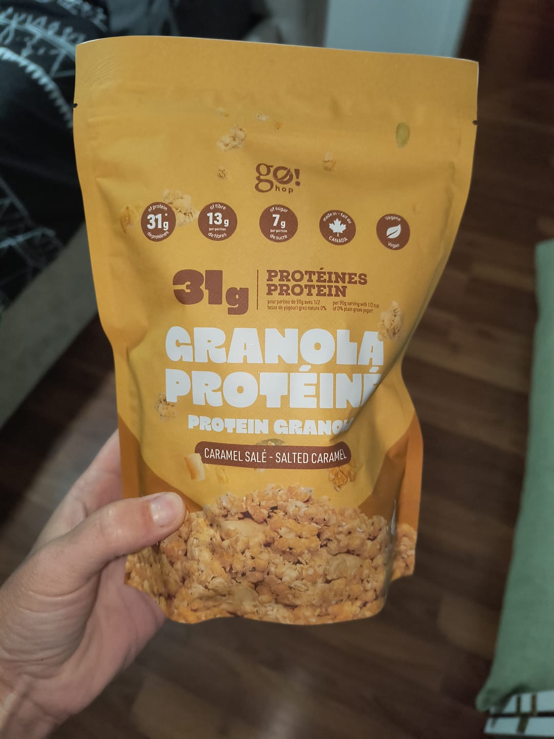 Customer photo review of Go Nutrition - Go Hop - Granola protéiné - 283g
