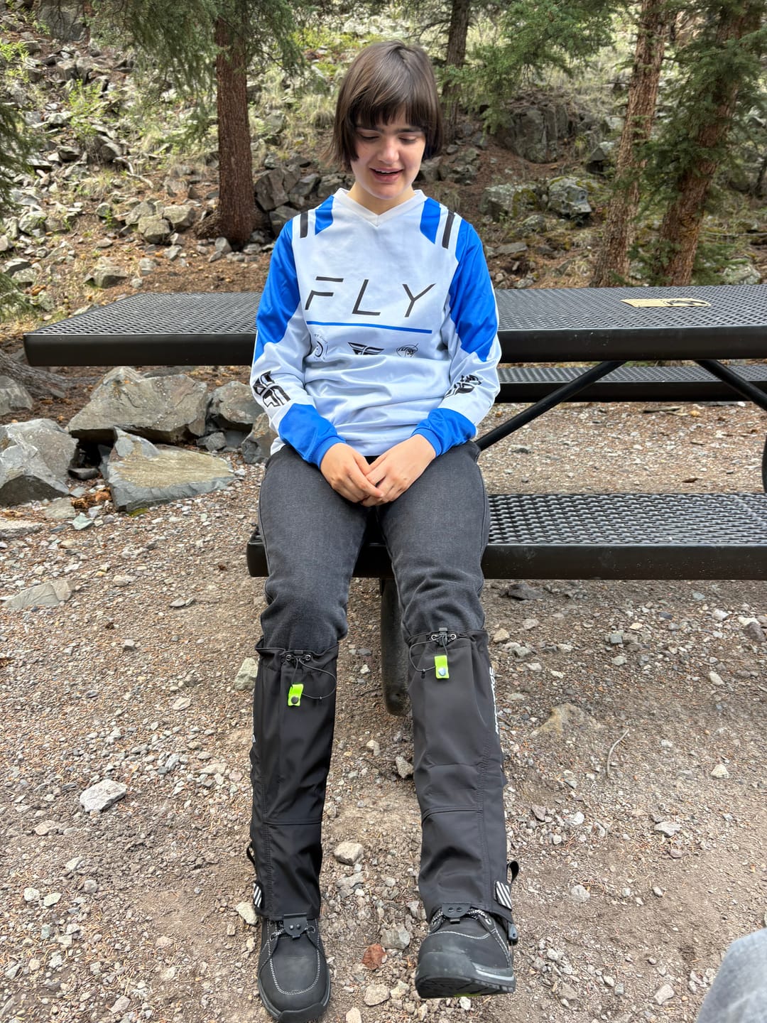 Customer photo review of Waterproof Leg Gaiters