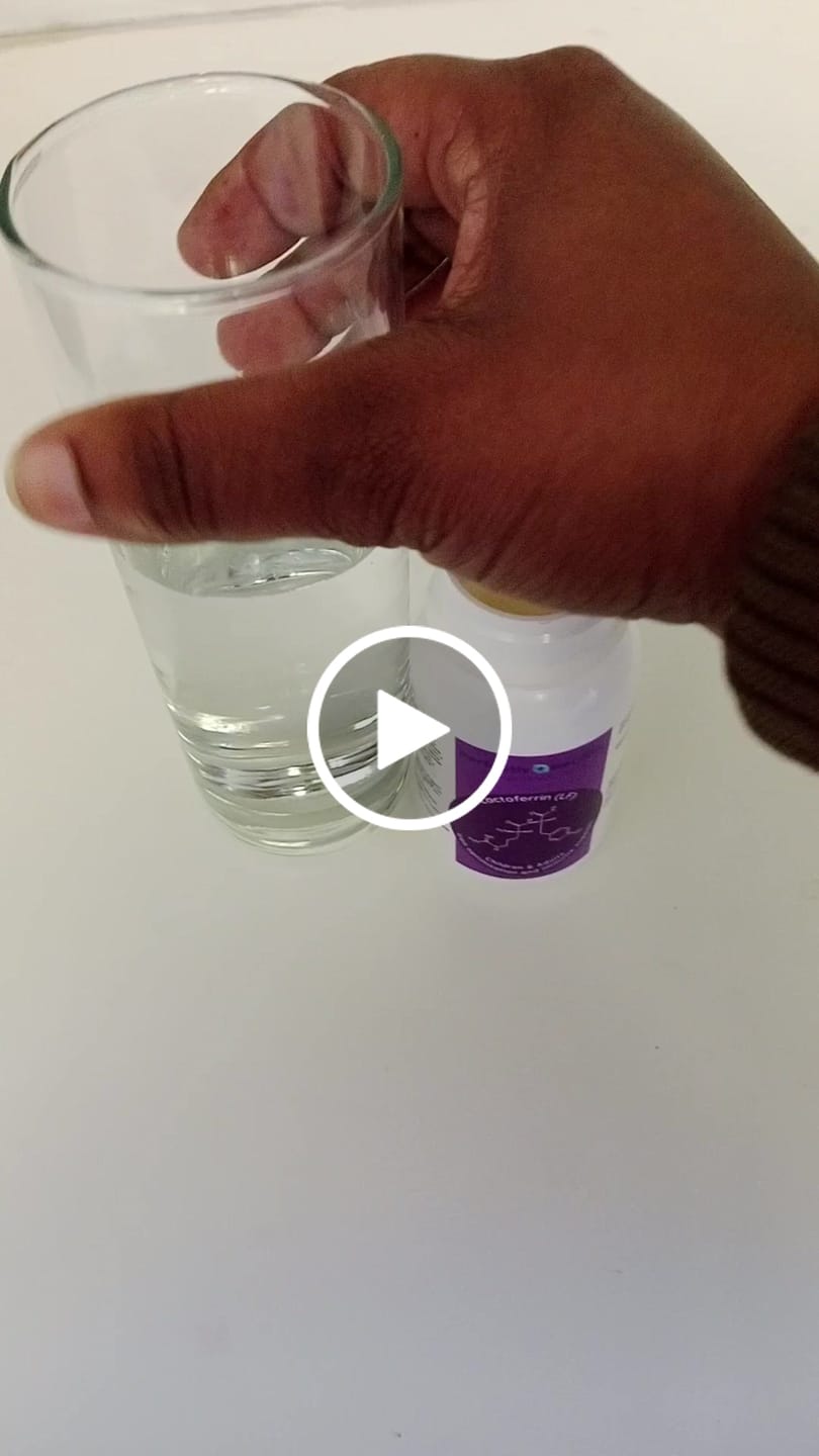 Customer video review of Lactoferrin (Colostrum-Derived) – Iron Utilisation & Immune Support