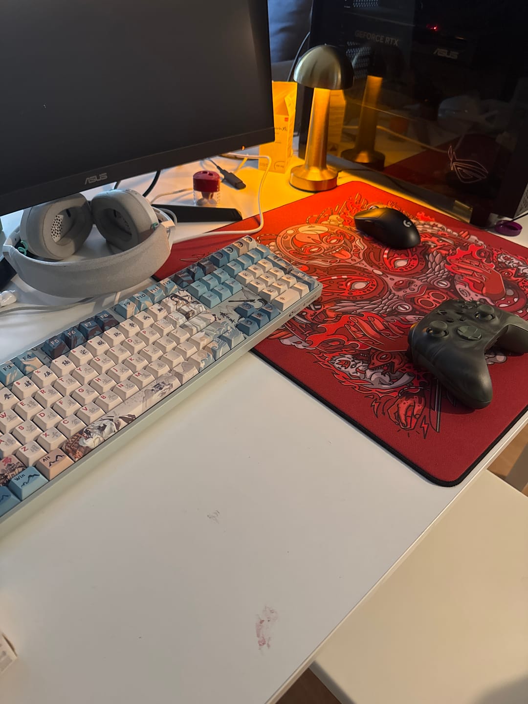 Customer photo review of Wraith Spirit of Aim Pro Mousepad