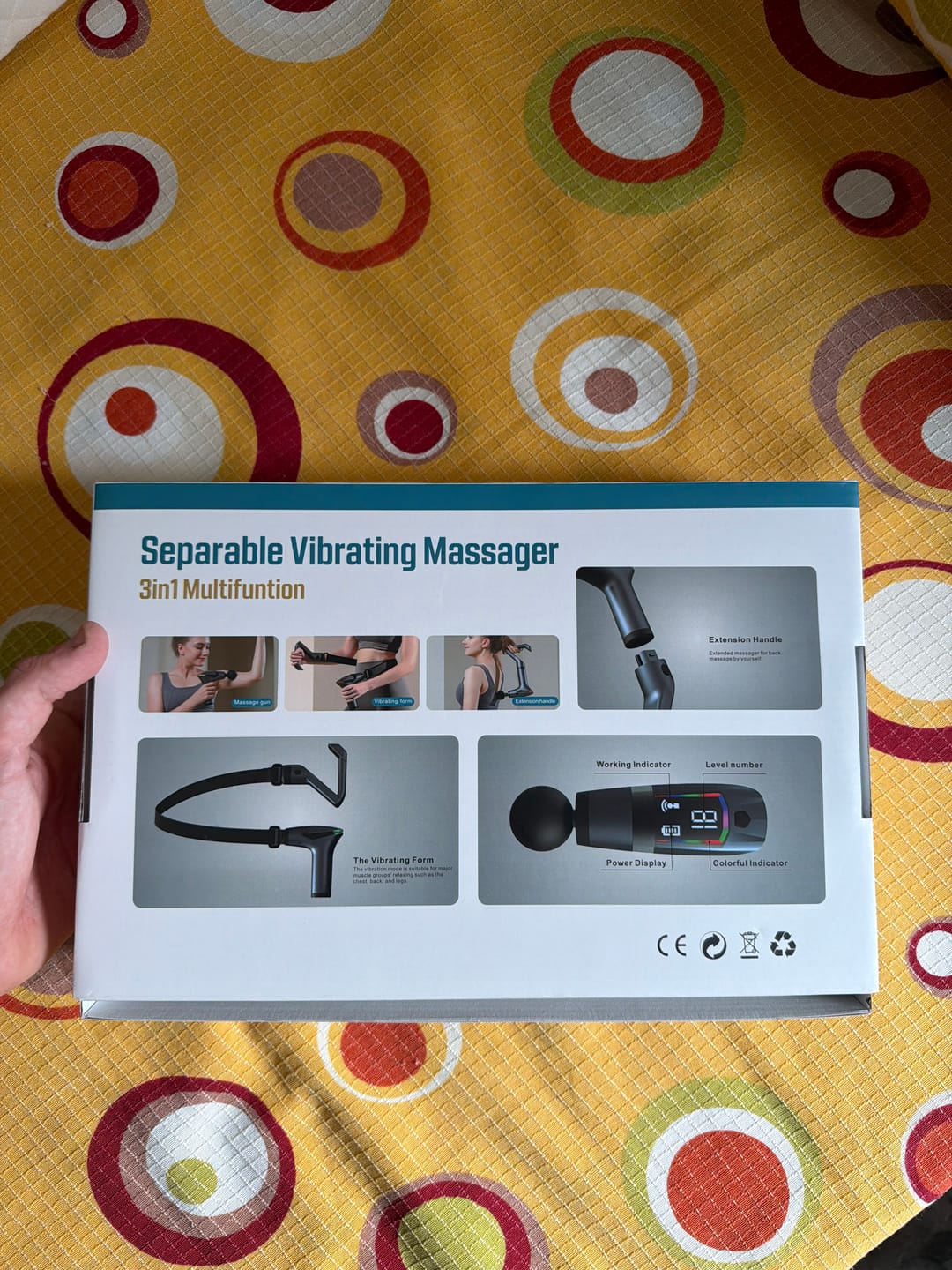 Customer photo review of Pistola Masajeadora PREMIUM MOVIORE