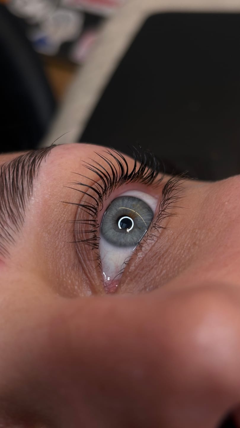 Customer photo review of Pure Care Lash & Brow Lift Pack
