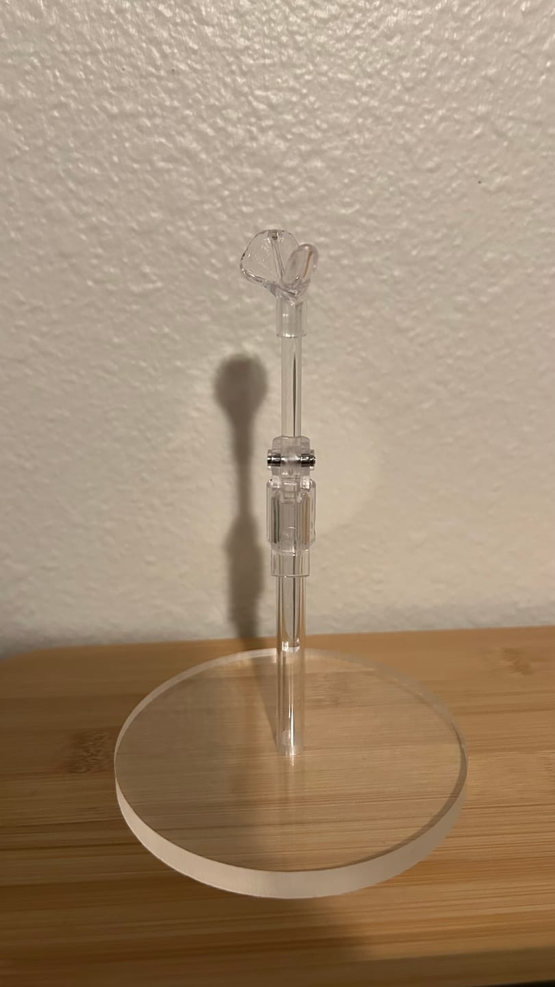 Customer photo review of Action Figure Doll Stand