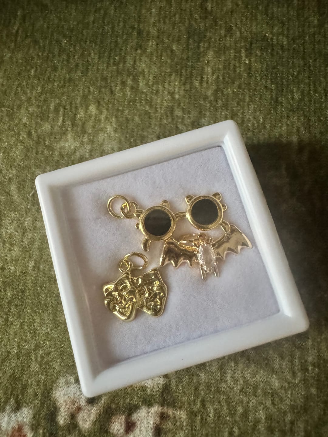 Customer photo review of 3 CHARM BUNDLE - (NO CHAIN) Pick Your Charms TT LIVE