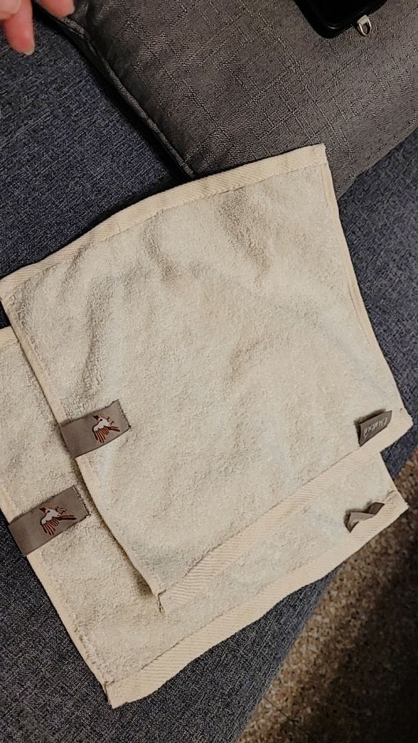 Customer photo review of Premium Copper Face Towel | Antibacterial