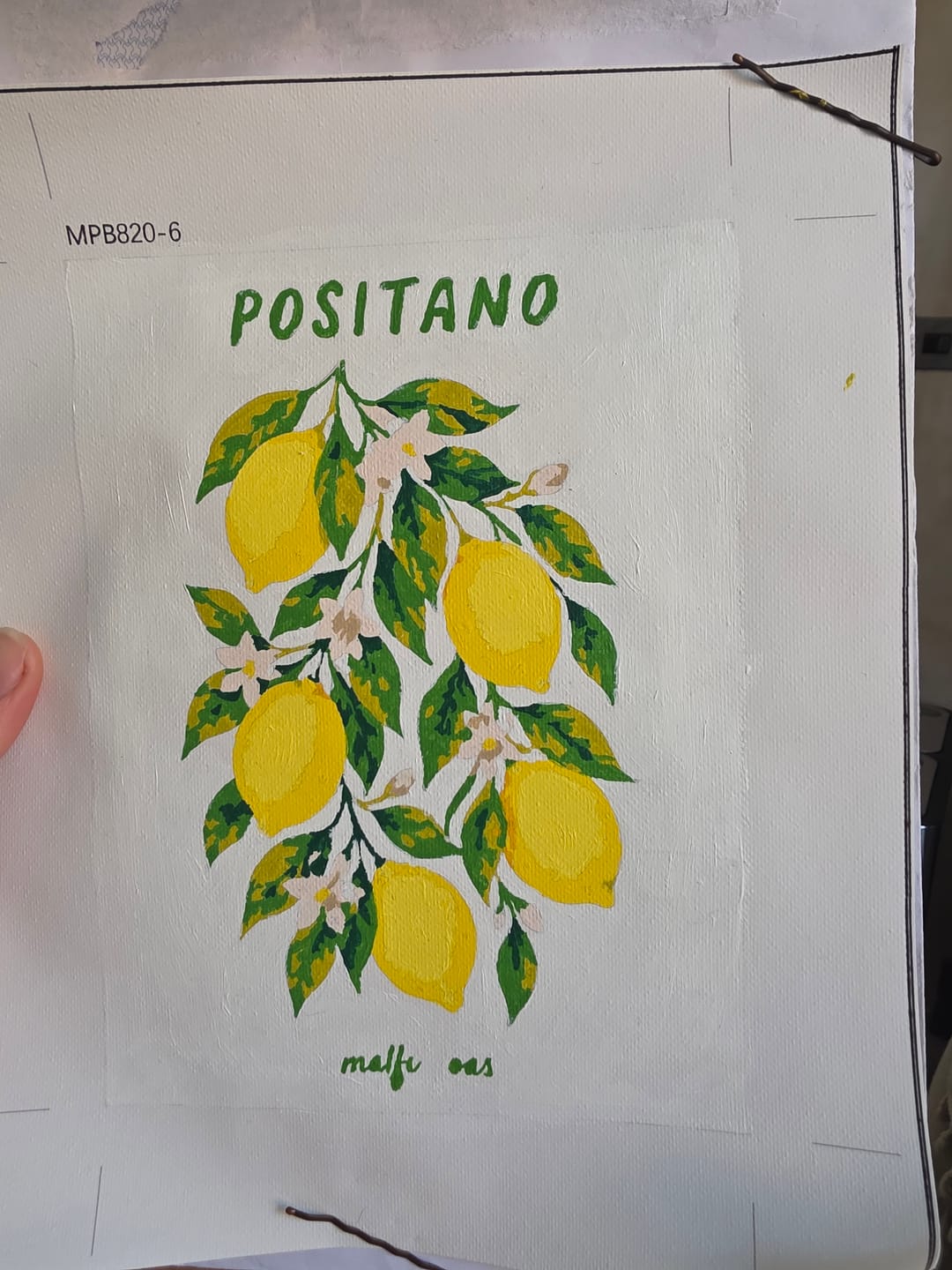 Customer photo review of Surprise Painting | Paint by Numbers