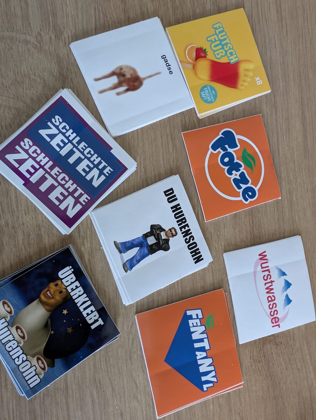 Customer photo review of Sticker Mystery Box