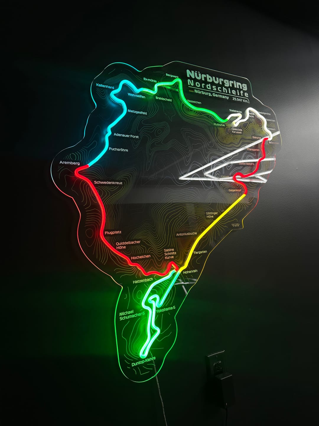 Customer photo review of Nürburgring Nordschleife Neon Race Track