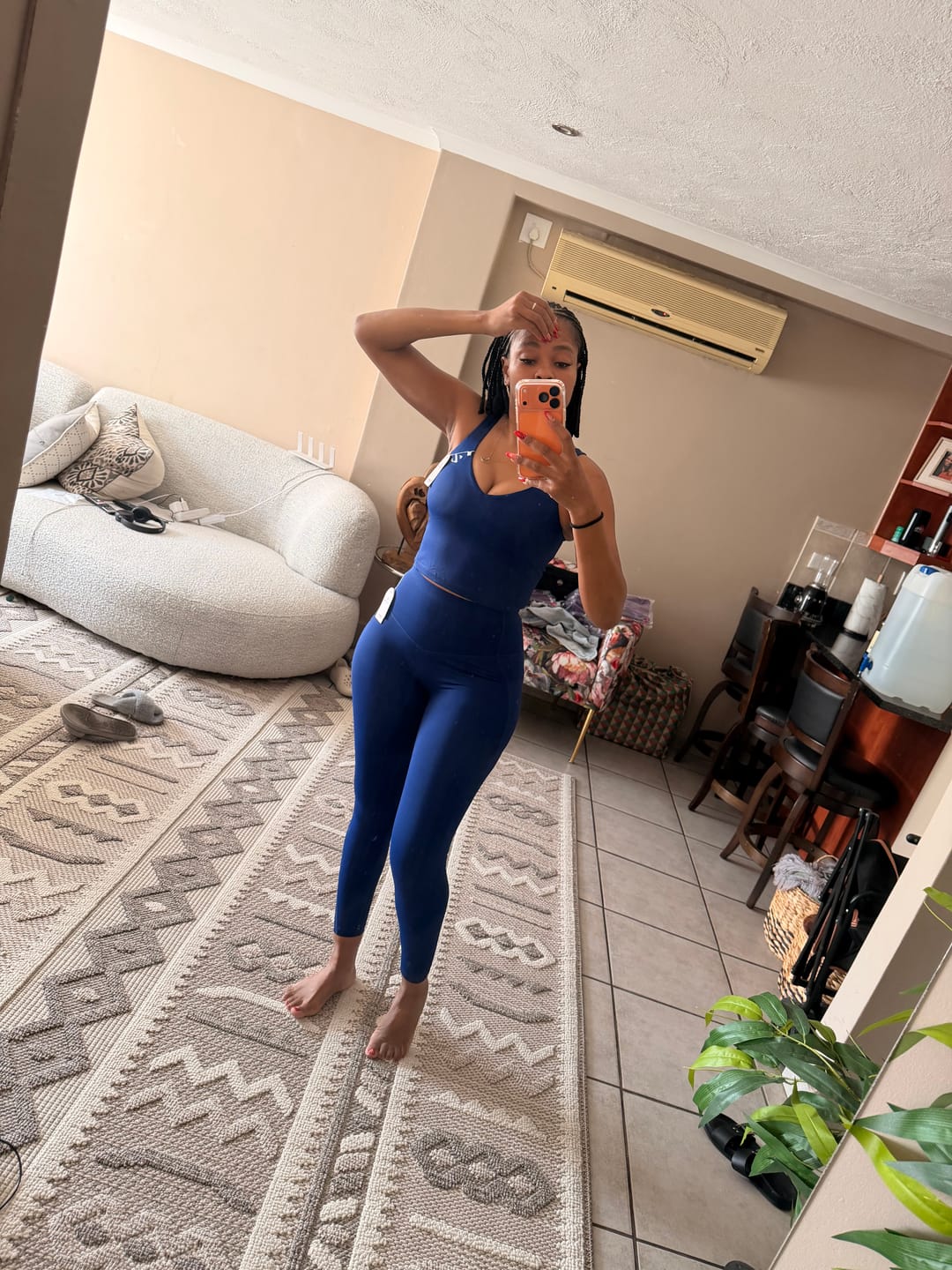 Customer photo review of Two Pieces Butt Shaping Activewear Sets