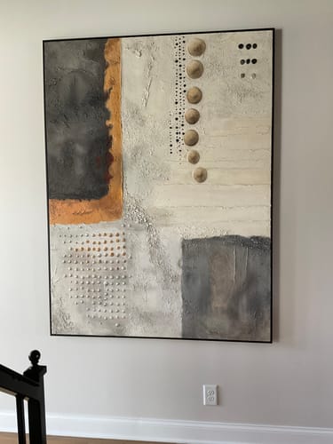 Customer photo review of Wabi Sabi Wall Art #TX625