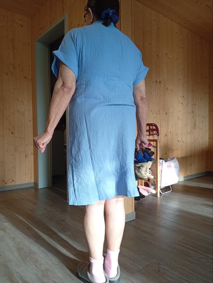 Customer photo review of Robe Chemise Fluide à Boutons
