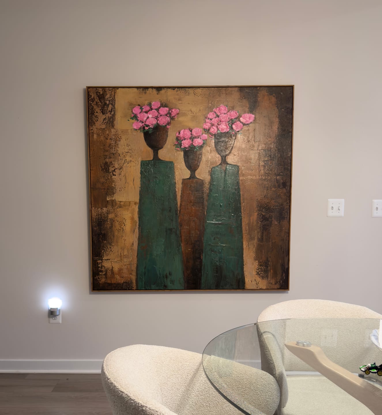 Customer photo review of People Canvas Art #PE461