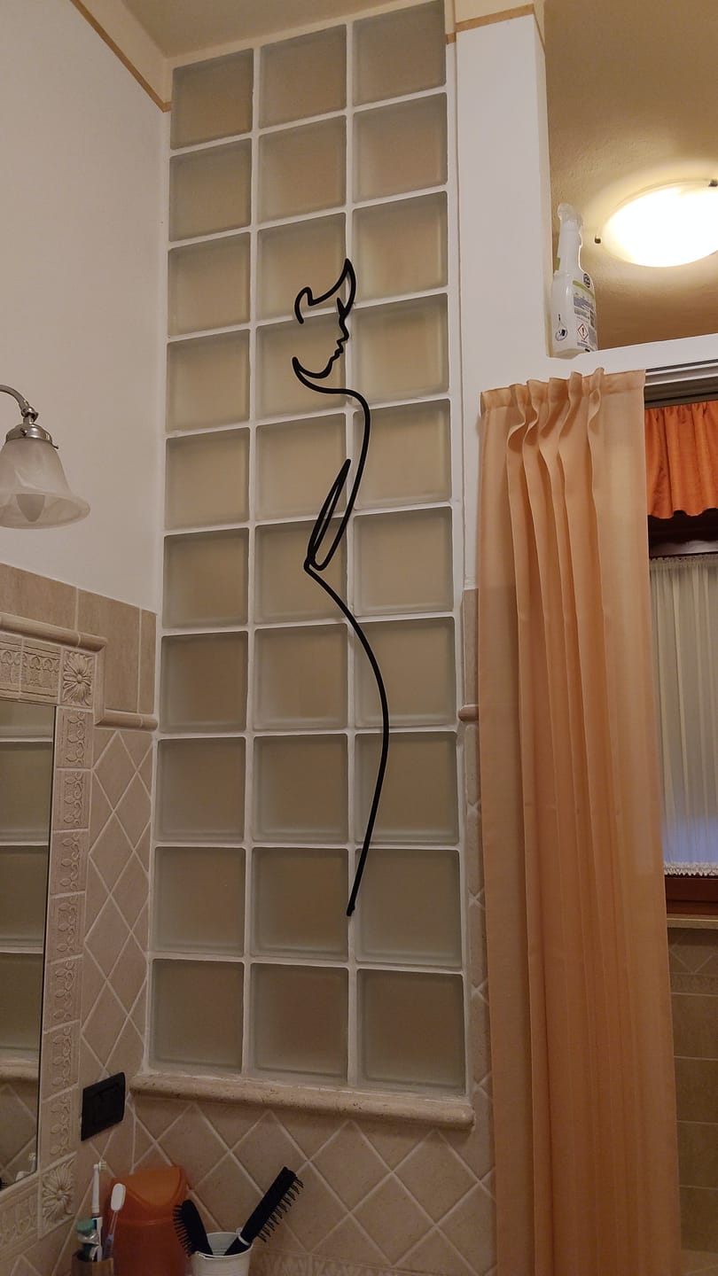 Customer photo review of Décoration Murale en Métal - Élégance minimaliste