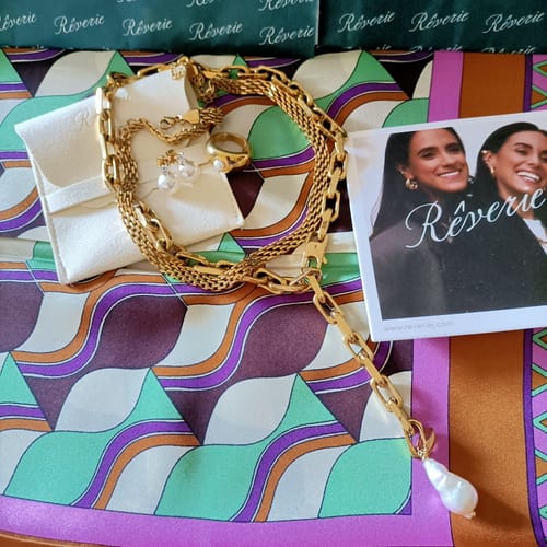 Customer photo review of Orecchini "Tra le Onde"