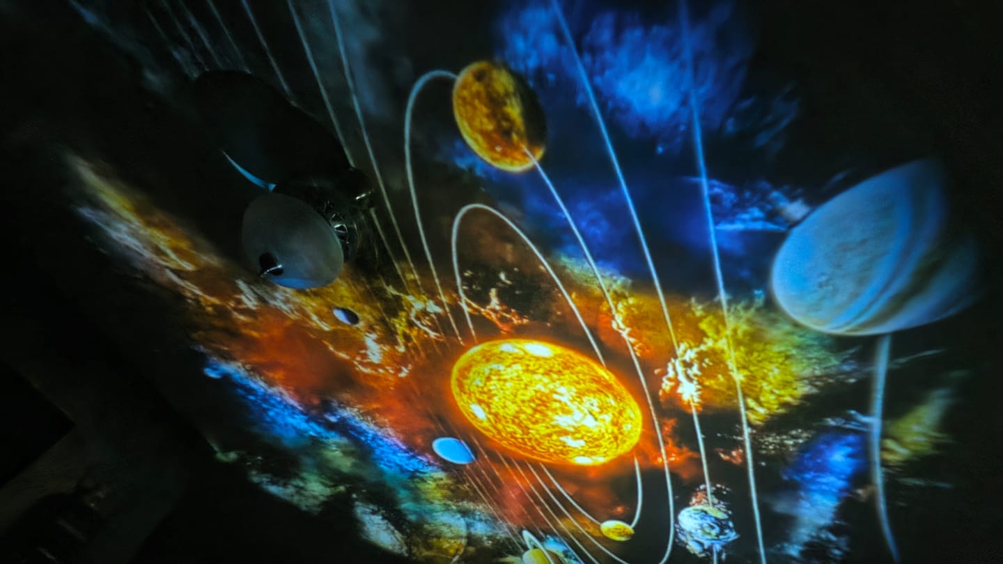 Customer photo review of Litlamp® Holographic Night Light Projector