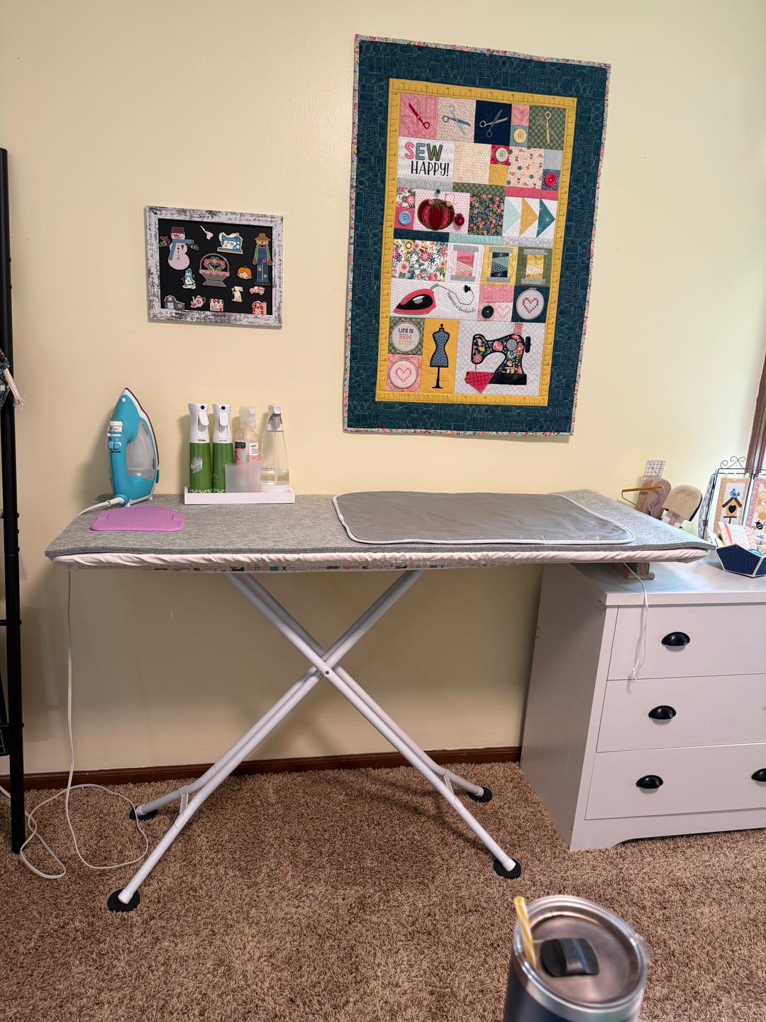Customer photo review of Sew Creative Wool Pressing Mat
